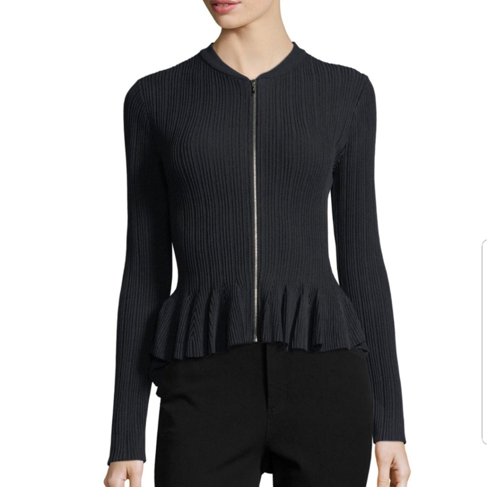 Released Rid Zip - Front Peplum Jacket - Picture 2 of 4
